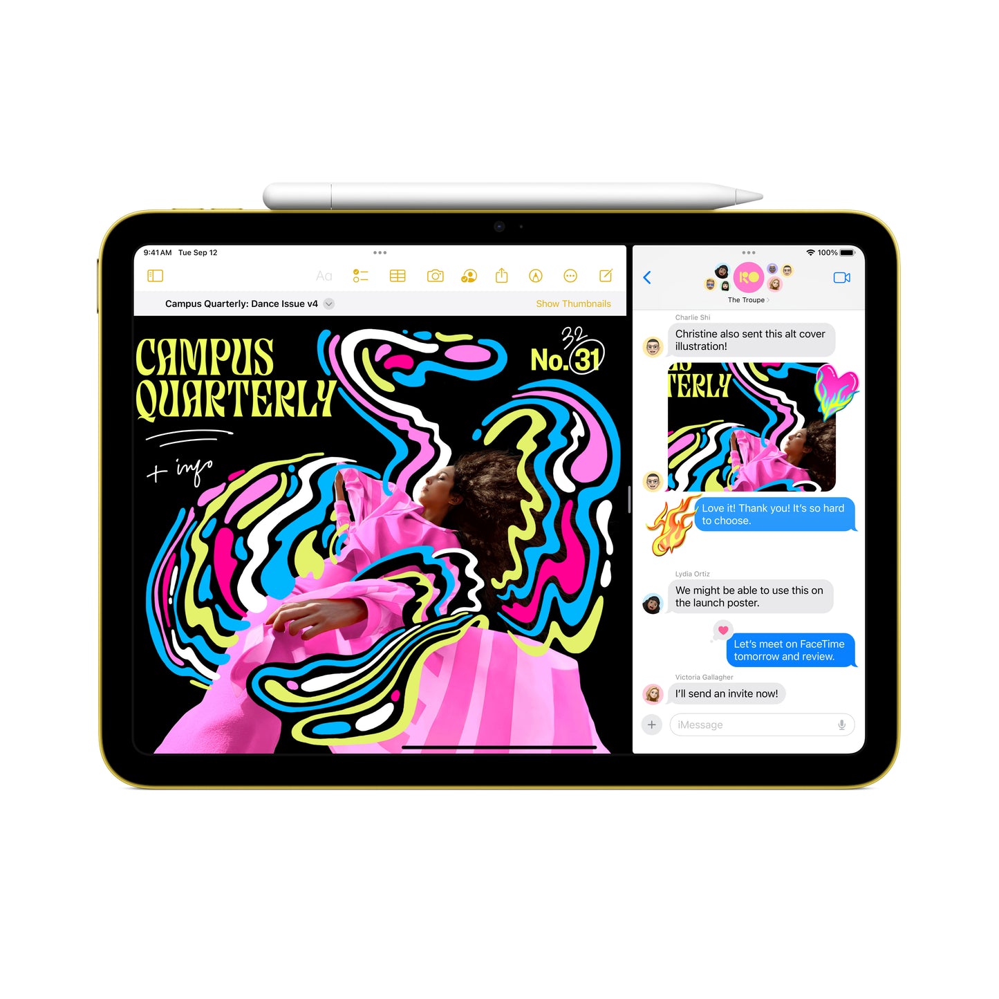 iPad de 10,9 polegadas Wi-Fi 64 GB - Rosa (10.ª geração)