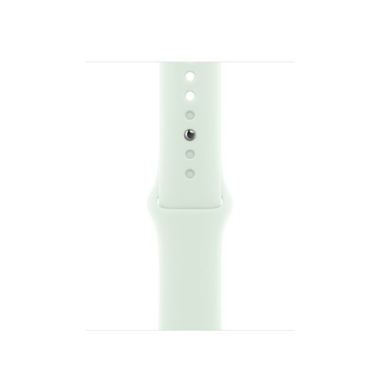 Bracelete desportiva verde-menta suave de 41 mm - M/L