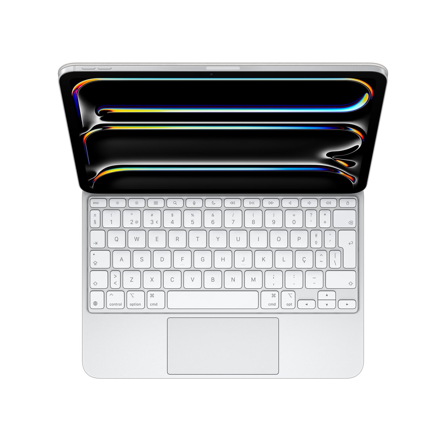 Magic Keyboard para iPad Pro de 11 polegadas (M4) - Português - Branco