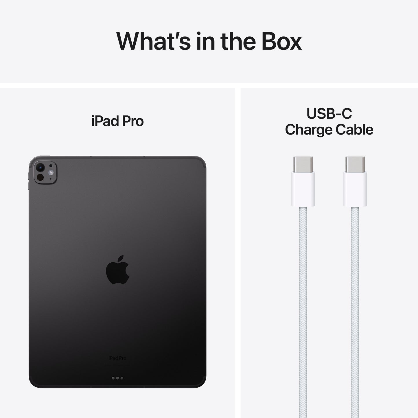 iPad Pro Wi-Fi de 13 polegadas Wi-Fi + Cellular 256 GB Vidro padrão - Preto sideral (M4)