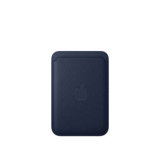 Carteira em tecido FineWoven com MagSafe para iPhone - Azul intenso