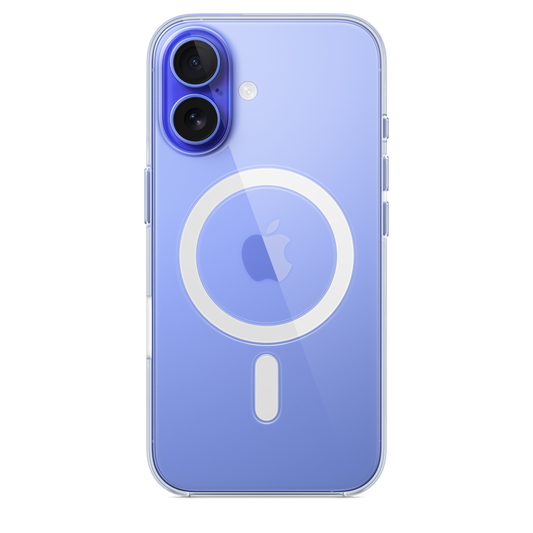 Capa transparente com MagSafe para iPhone 16
