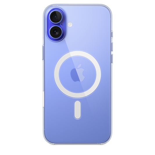 Capa transparente com MagSafe para iPhone 16 Plus