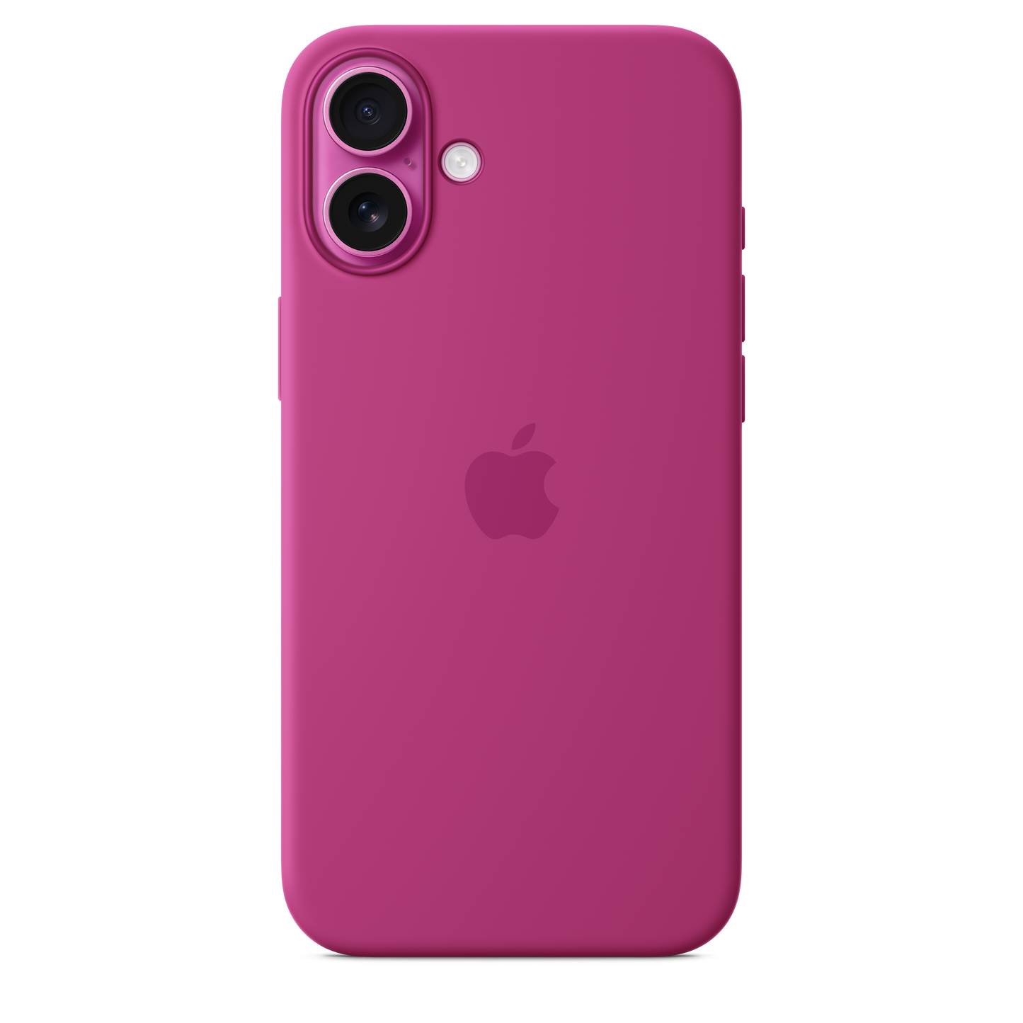 Capa em silicone com MagSafe para iPhone 16 Plus - Fúcsia
