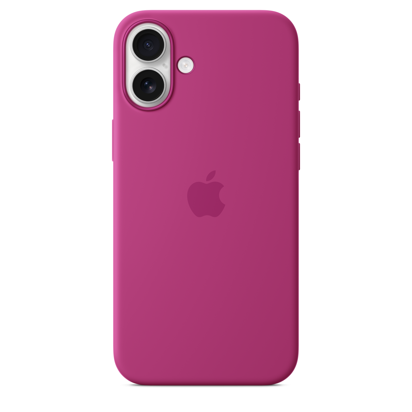 Capa em silicone com MagSafe para iPhone 16 Plus - Fúcsia