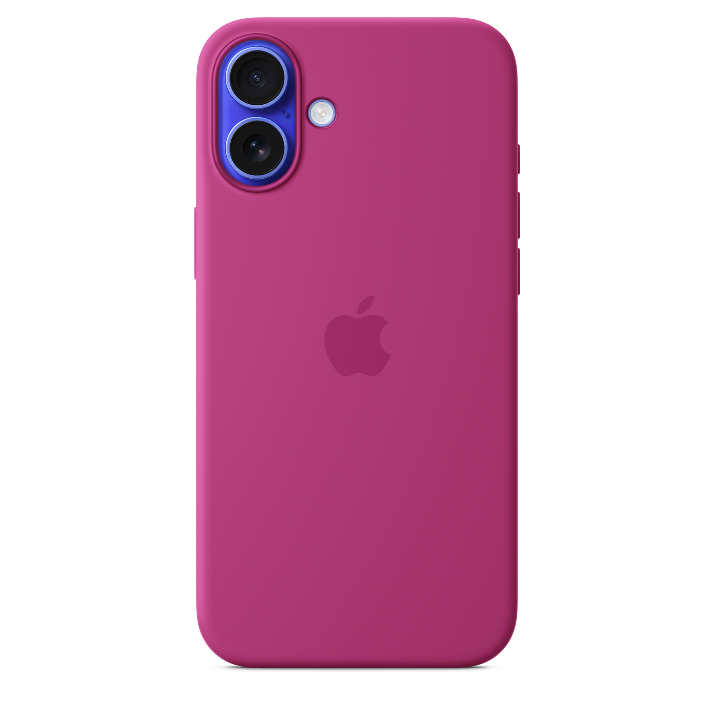 Capa em silicone com MagSafe para iPhone 16 Plus - Fúcsia