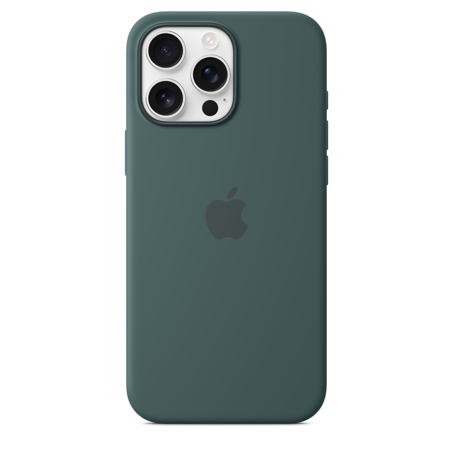 Capa em silicone com MagSafe para iPhone 16 Pro Max - Verde lago