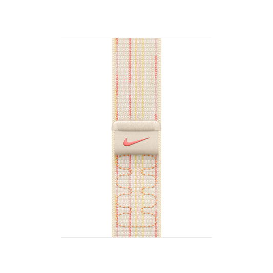 Loop desportiva Nike luz das estrelas/rosa de 40 mm