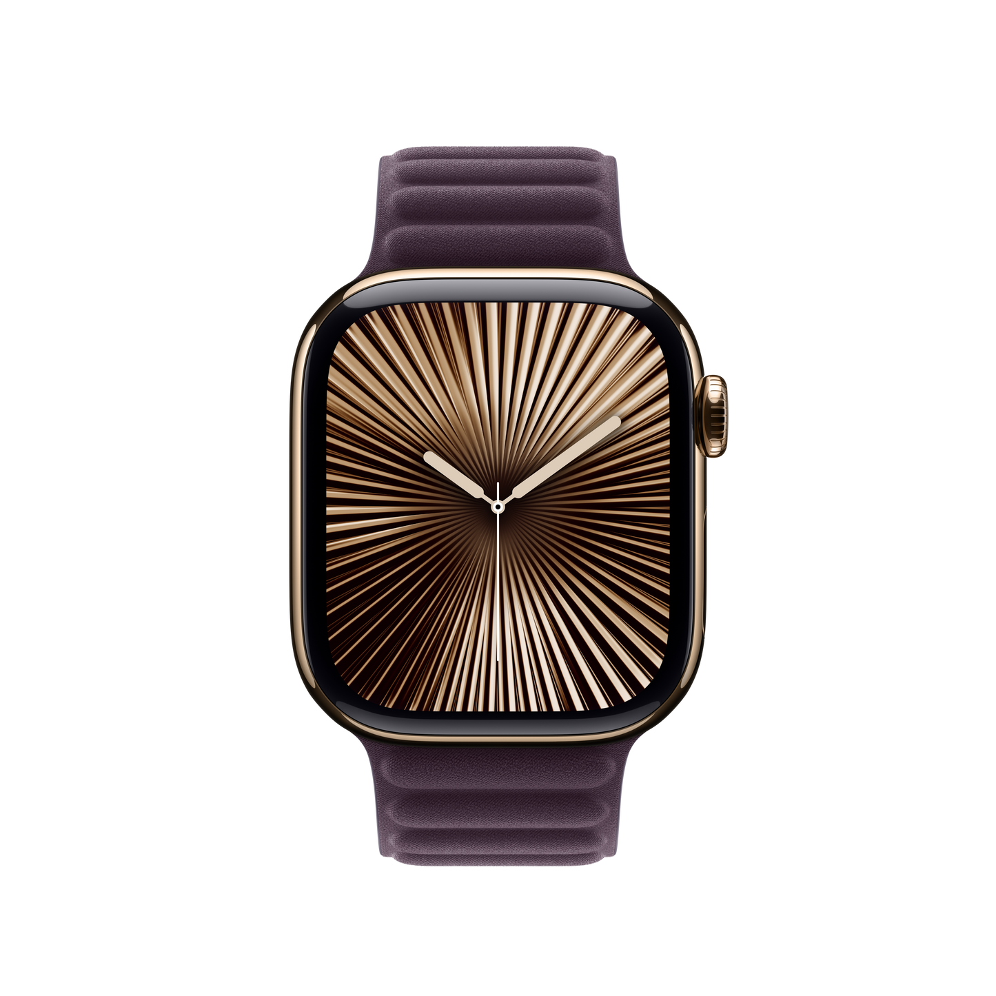 Bracelete de elos magnética amora negra de 42 mm - S/M