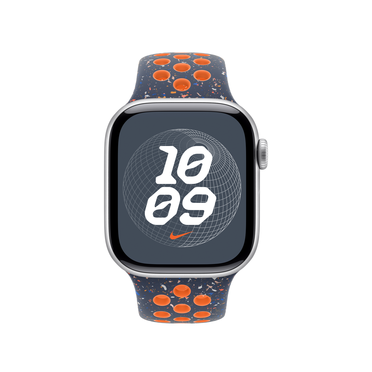 Bracelete desportiva Nike azul Flame de 42 mm - S/M