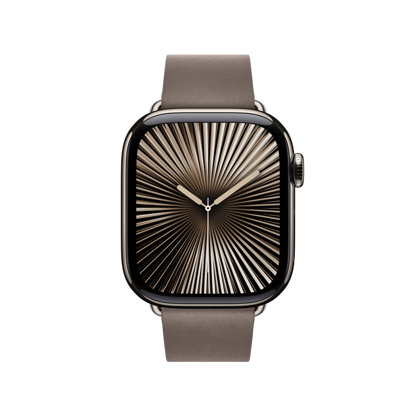 Bracelete castanho-toupeira escuro com Fivela moderna de 42 mm - S
