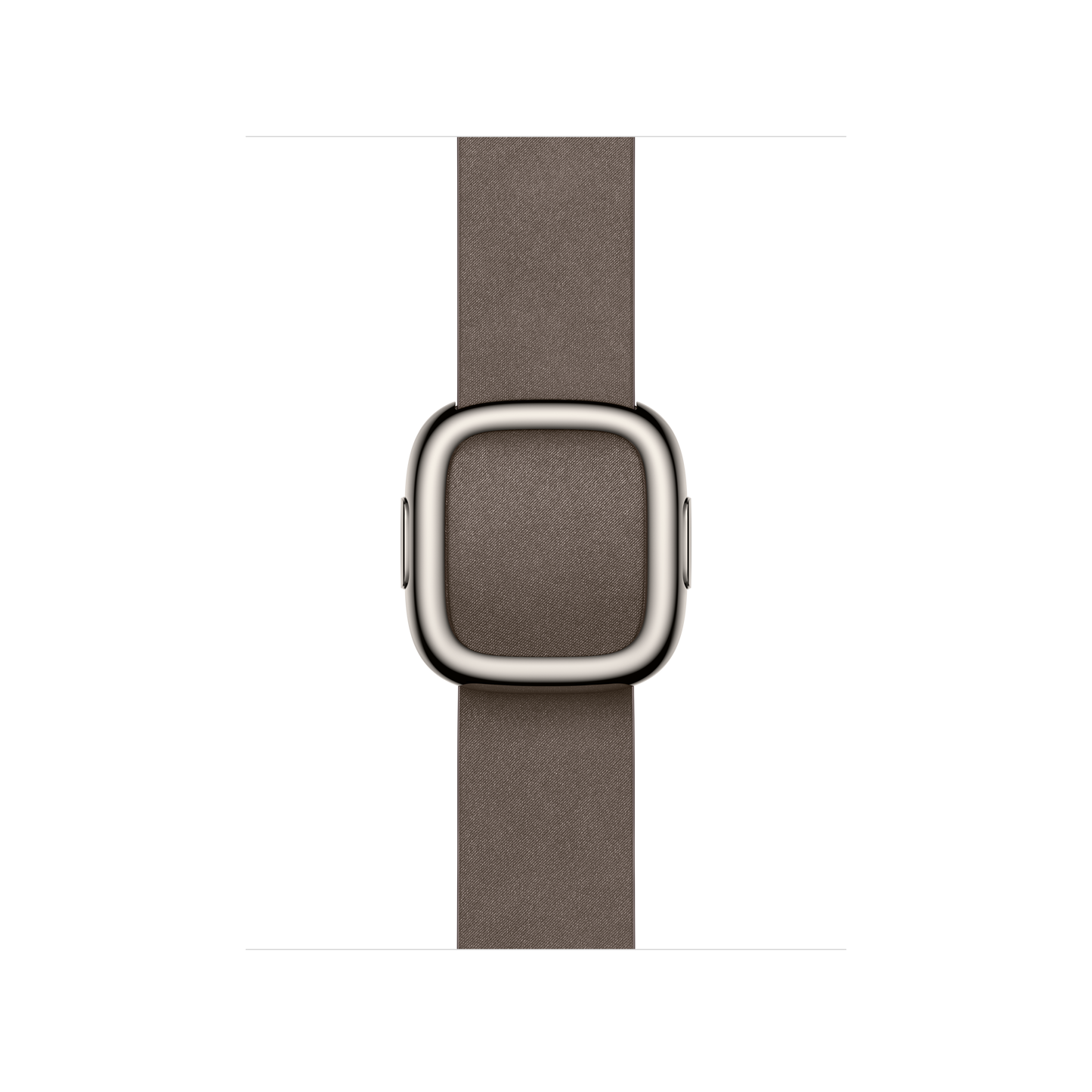 Bracelete castanho-toupeira escuro com Fivela moderna de 42 mm - S