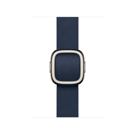 Bracelete azul intenso com Fivela moderna de 42 mm - L