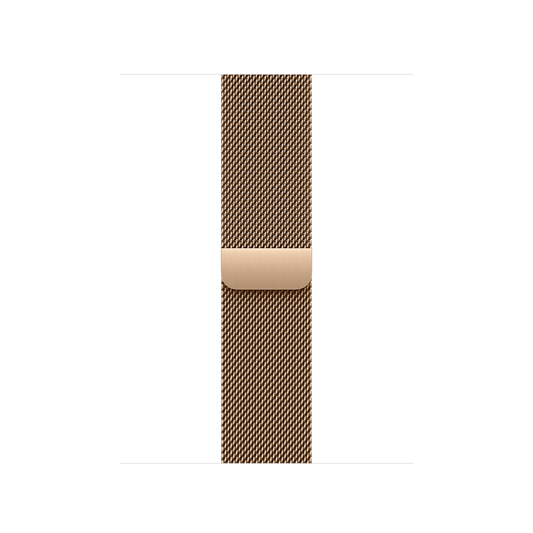 Loop milanesa dourada de 42 mm