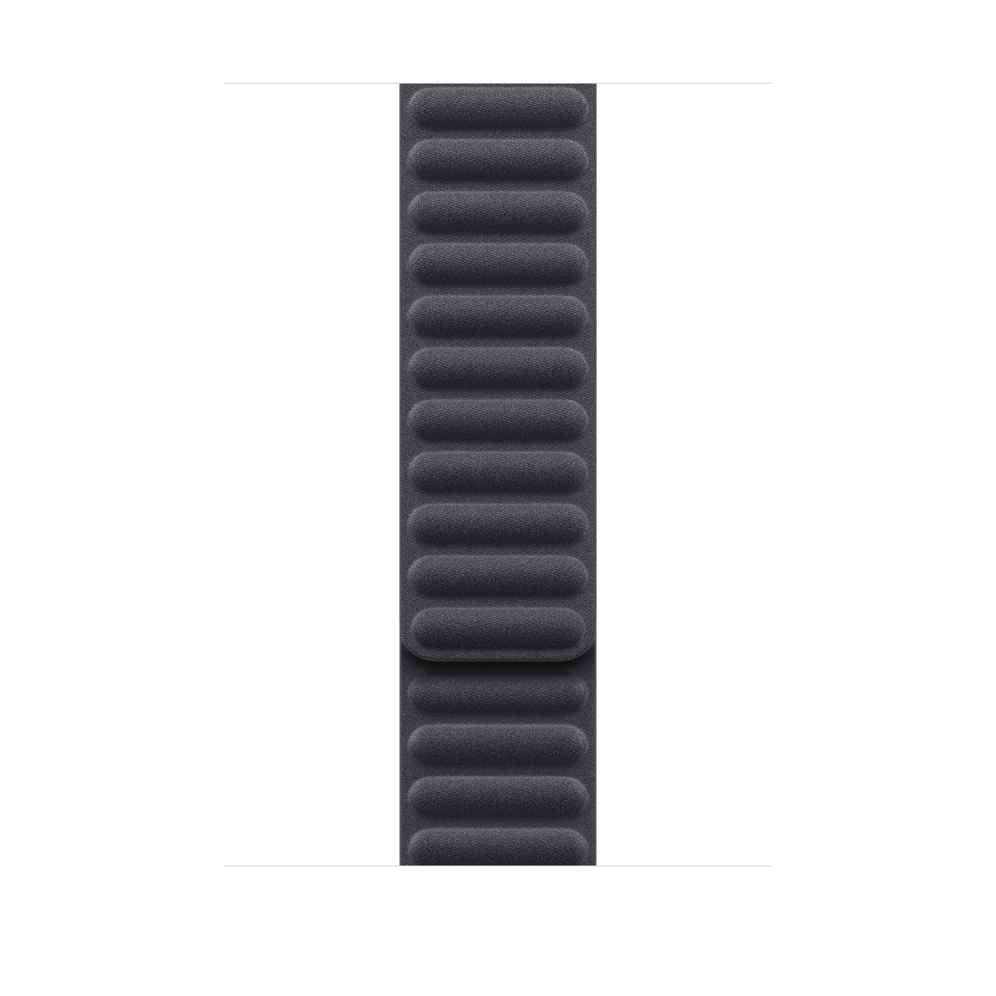 Bracelete de elos magnética preta de 46 mm - M/L