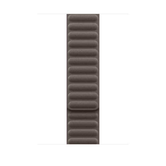 Bracelete de elos magnética castanho-toupeira escuro de 46 mm - S/M