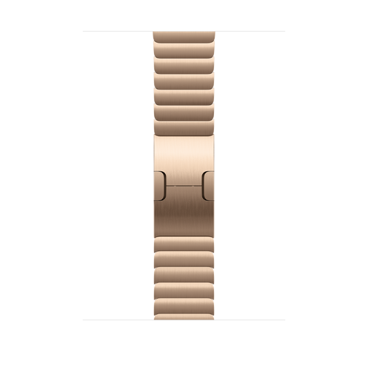 Bracelete de elos dourada de 46 mm