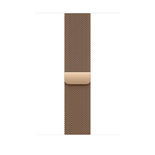 Loop milanesa dourada de 46 mm - S/M
