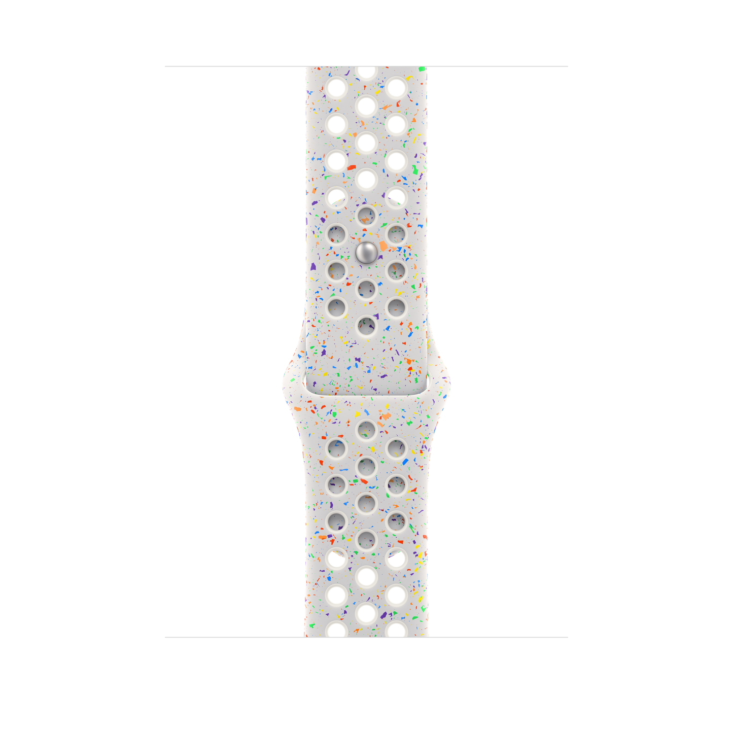 Bracelete desportiva Nike platina-pura de 46 mm - M/L