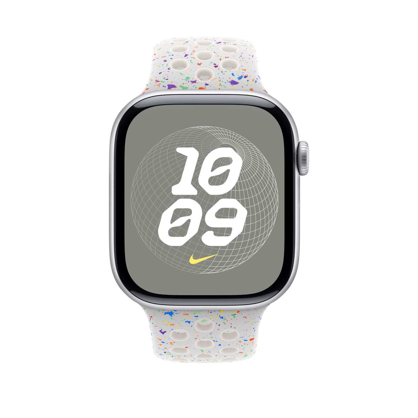 Bracelete desportiva Nike platina-pura de 46 mm - S/M