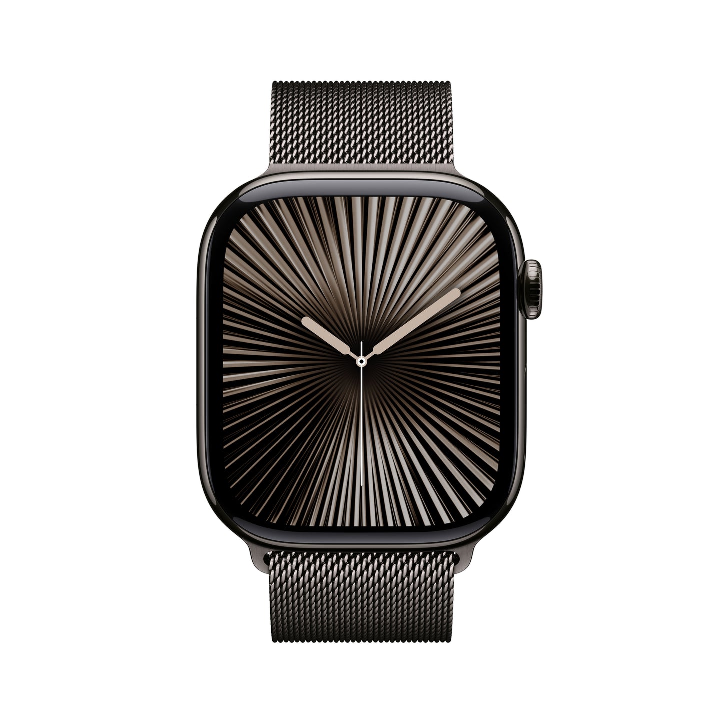 Apple Watch Series 10 GPS + Cellular, Caixa em titânio ardósia de 46 mm com Loop milanesa ardósia - S/M