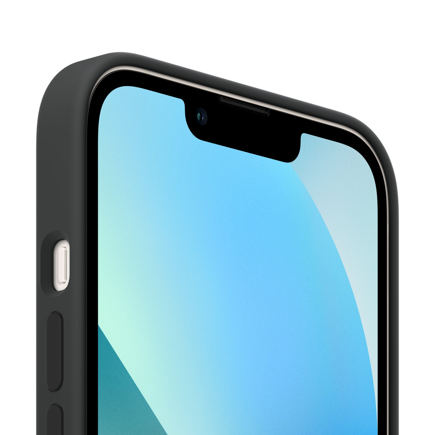 Capa em silicone com MagSafe para iPhone 13 - Meia-noite