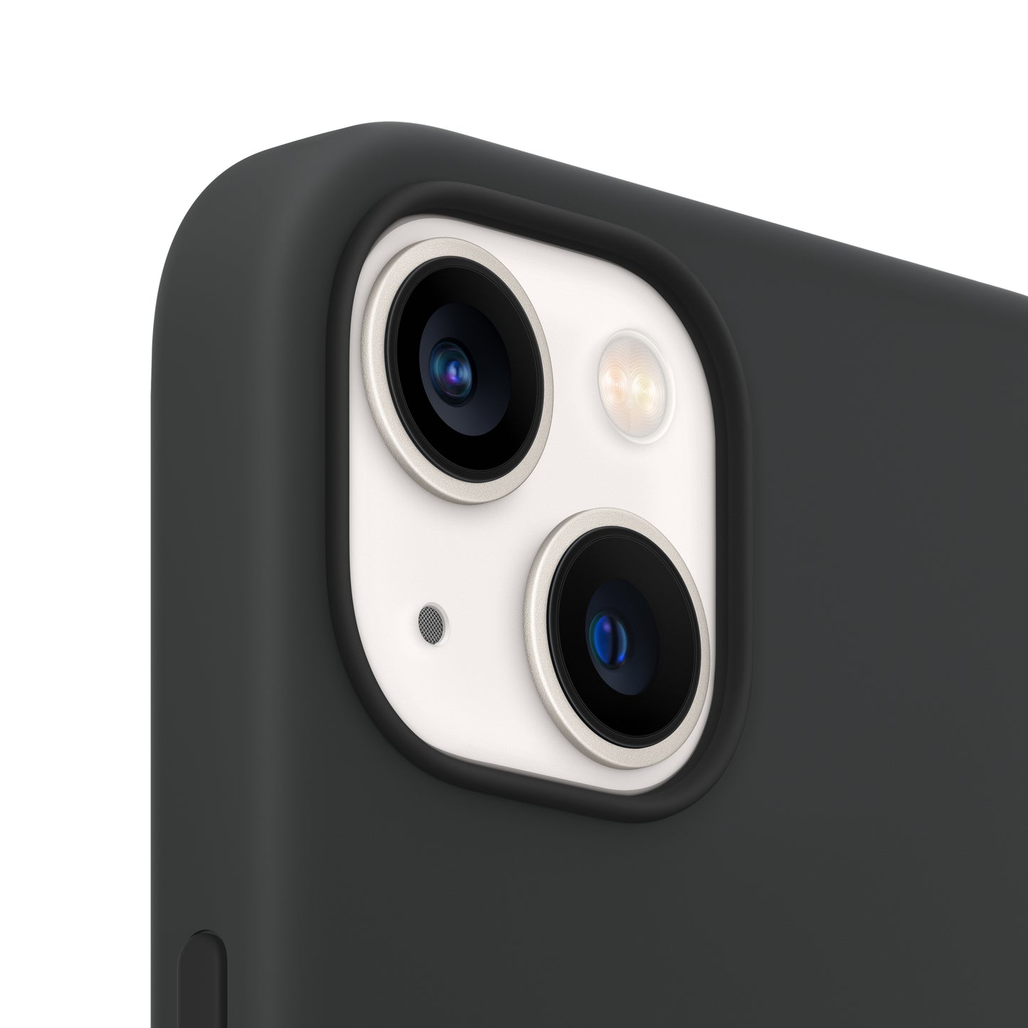 Capa em silicone com MagSafe para iPhone 13 - Meia-noite