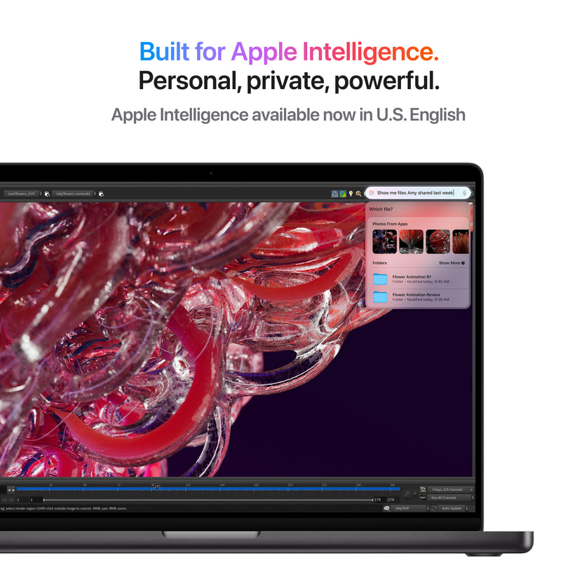 MacBook Pro de 14 polegadas: Processador M4 Pro da Apple com CPU 14-core e GPU 20-core, 1 TB SSD - Preto sideral