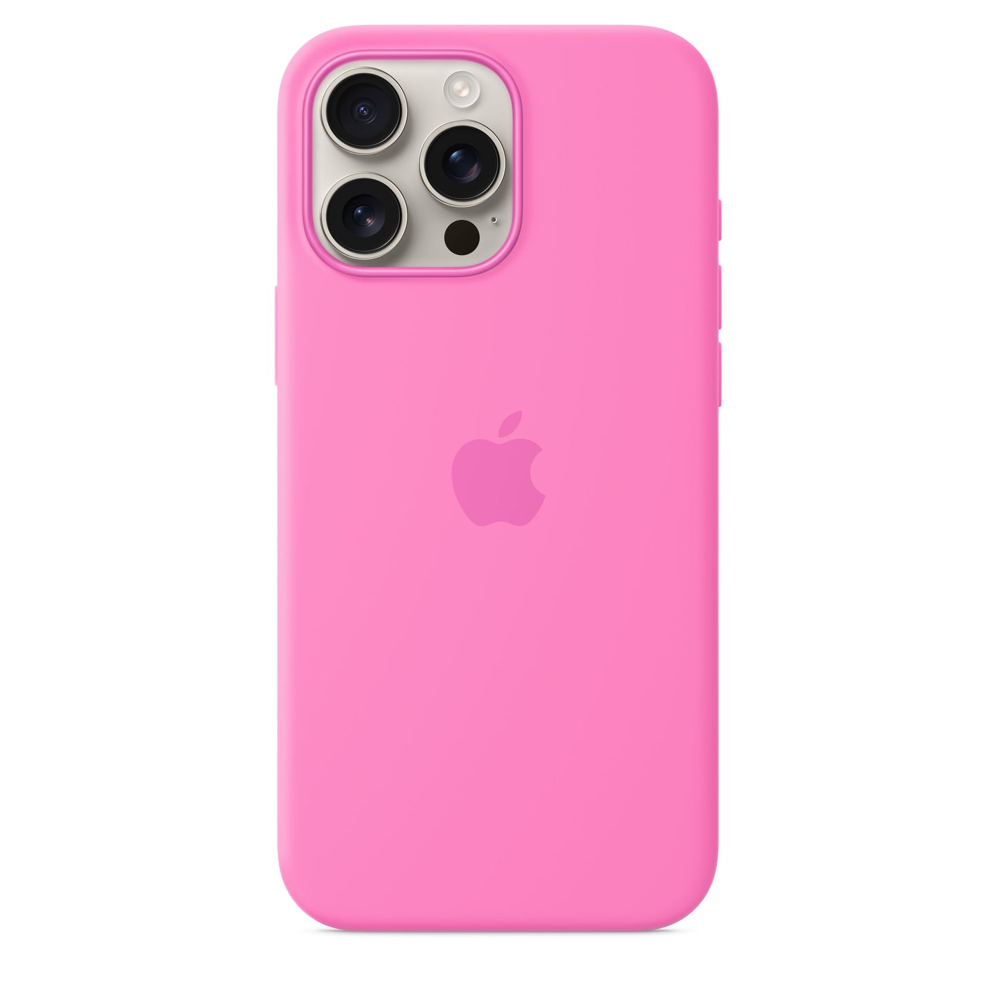 Capa em silicone com MagSafe para iPhone 16 Pro Max - Peónia