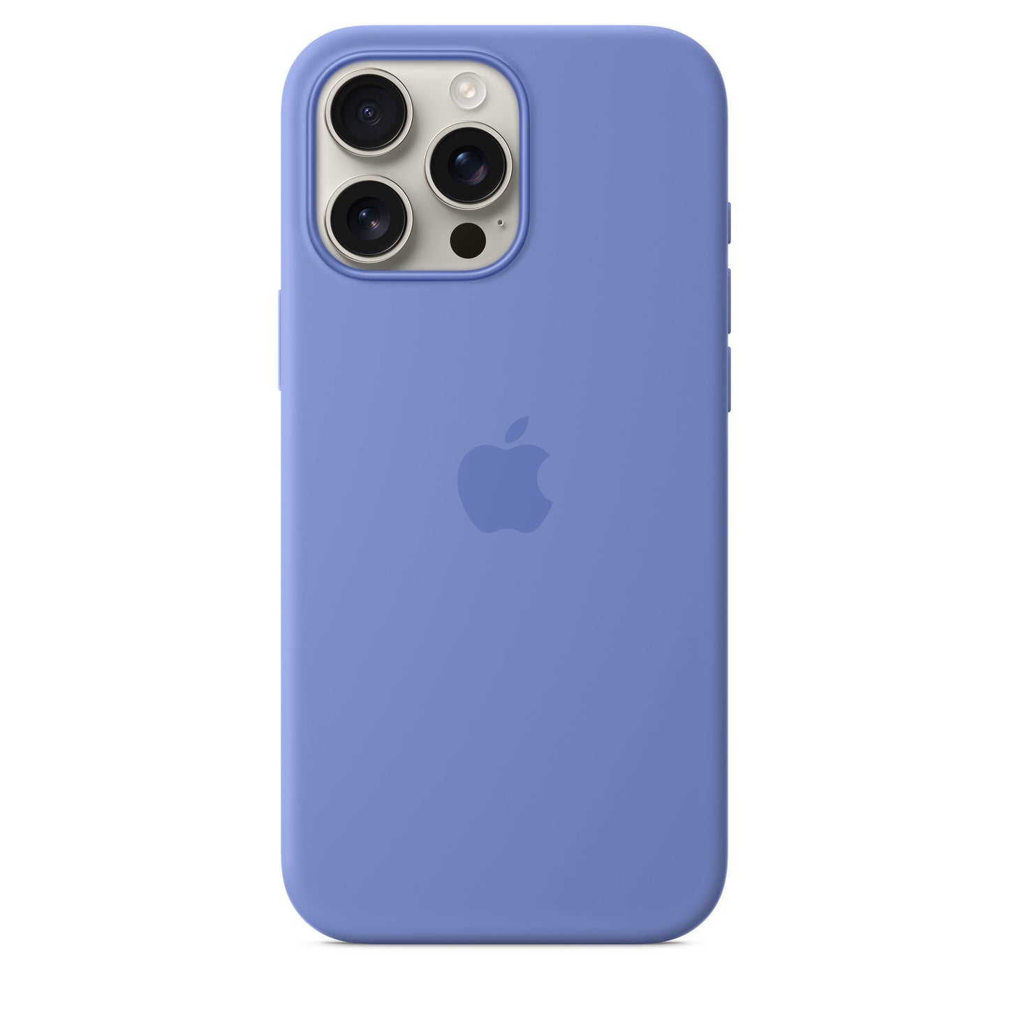 Capa em silicone com MagSafe para iPhone 16 Pro Max - Azul-violeta