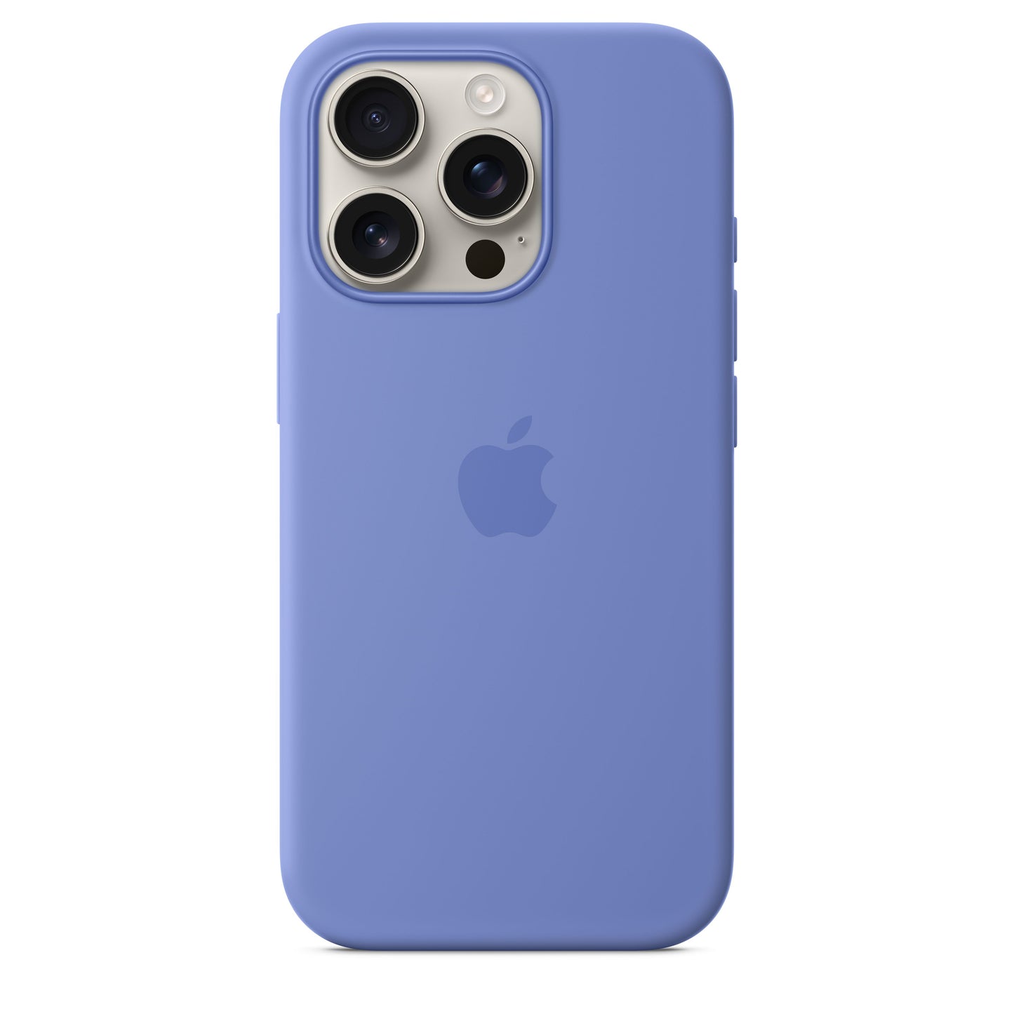 Capa em silicone com MagSafe para iPhone 16 Pro - Azul-violeta
