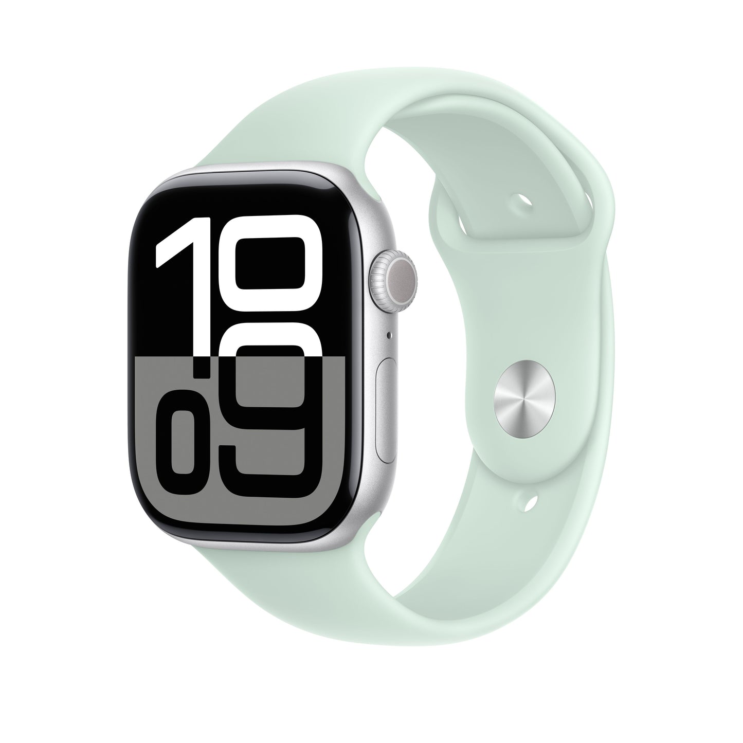 Bracelete desportiva água-marinha de 46 mm - M/L