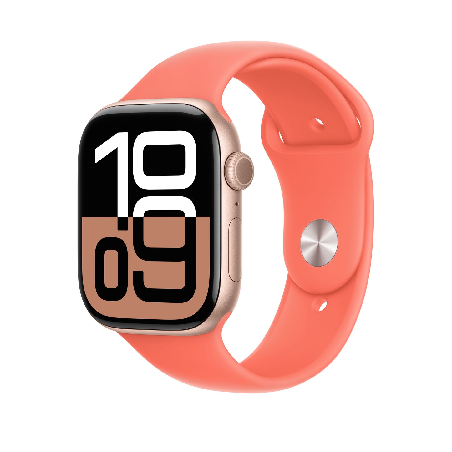 Bracelete desportiva tangerina de 46 mm - S/M