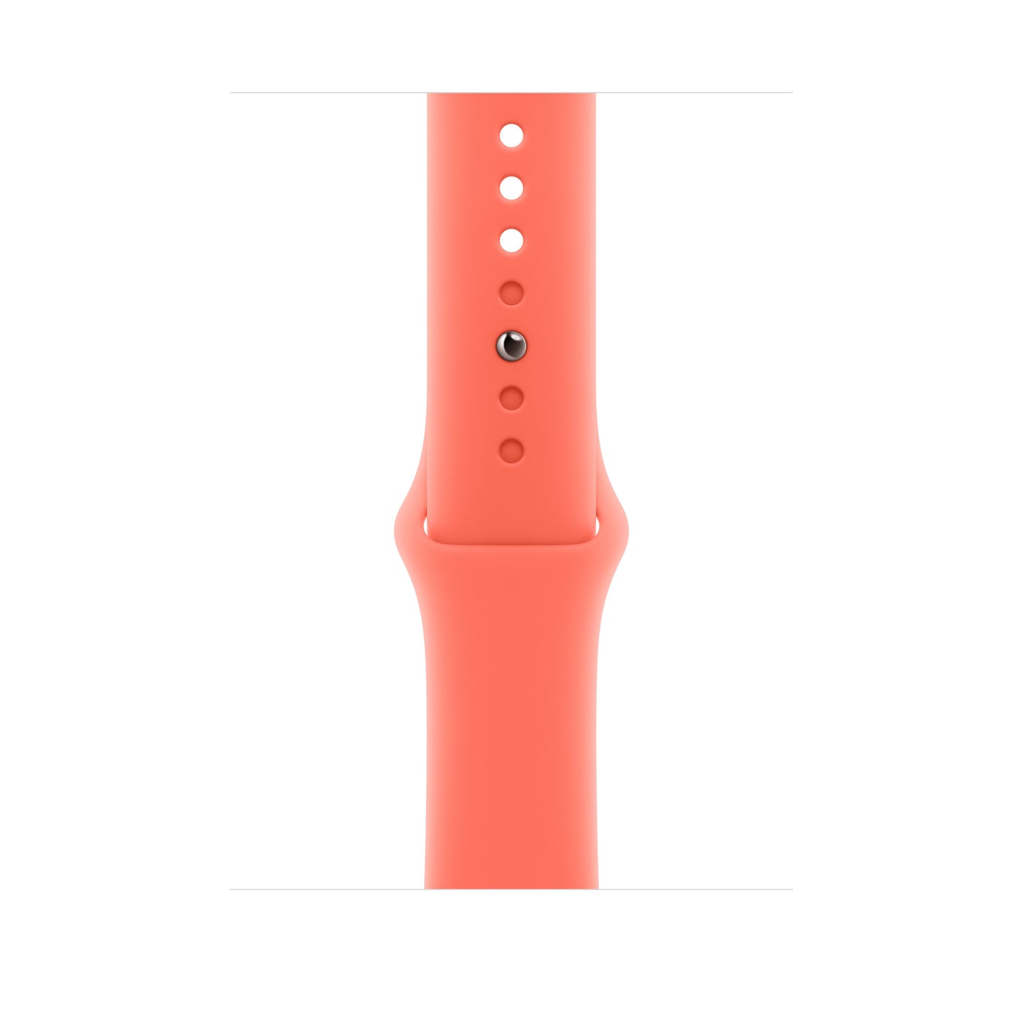 Bracelete desportiva tangerina de 46 mm - S/M