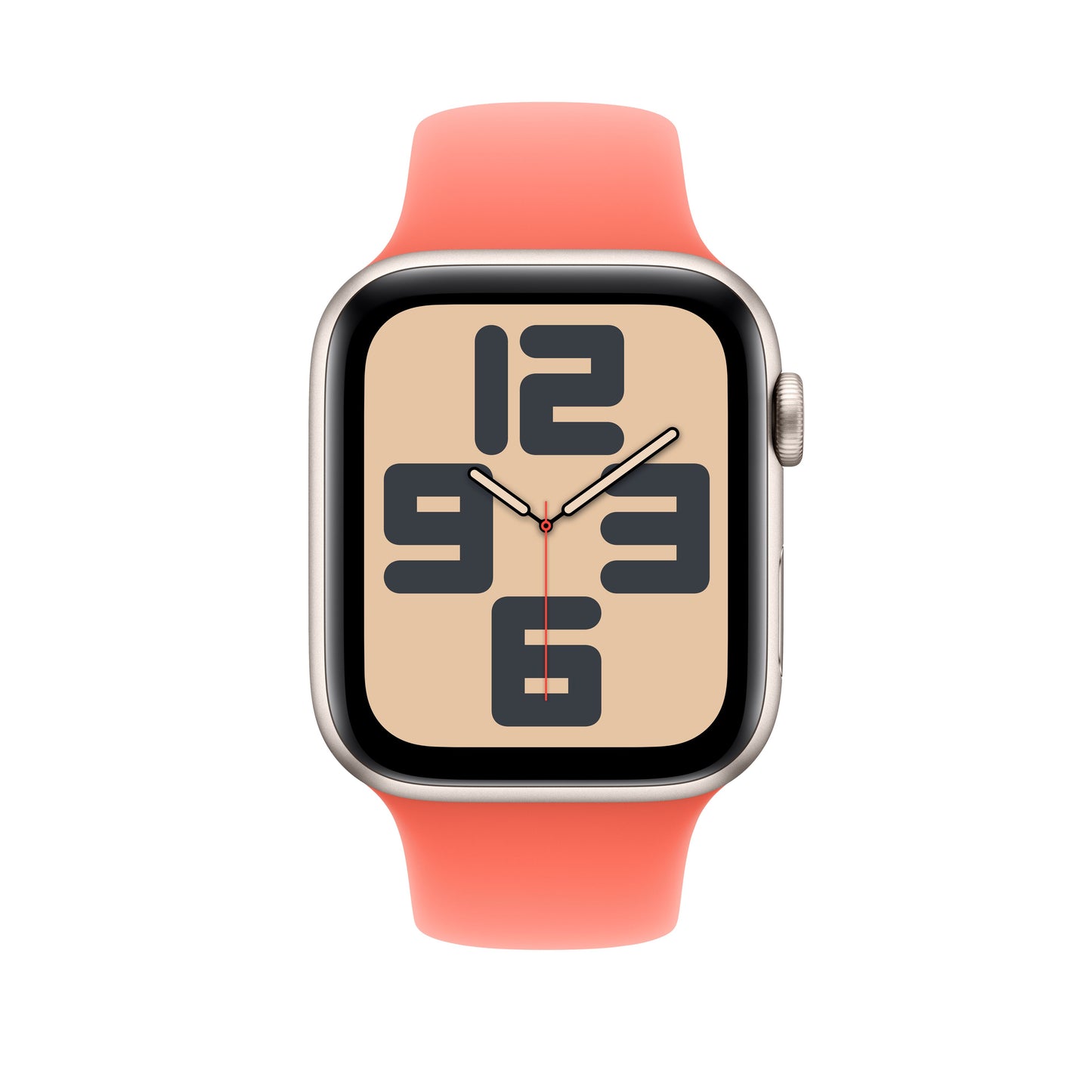 Bracelete desportiva tangerina de 40 mm - M/L