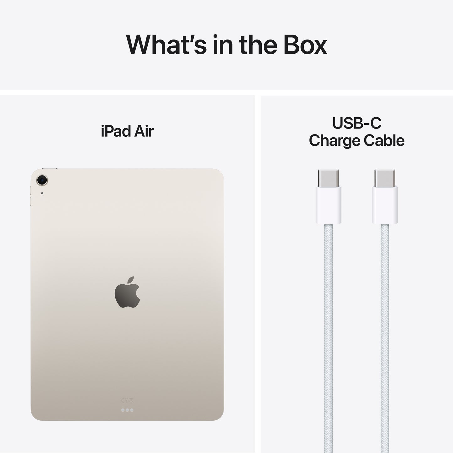 iPad Air de 13 polegadas Wi-Fi 512 GB - Luz das estrelas (M3)