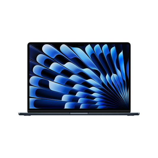MacBook Air de 15 polegadas: Processador M4 da Apple com CPU 10-core e GPU 10-core, 512 GB SSD - Meia-noite