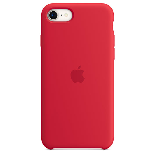 Capa em silicone para iPhone SE - (PRODUCT)RED