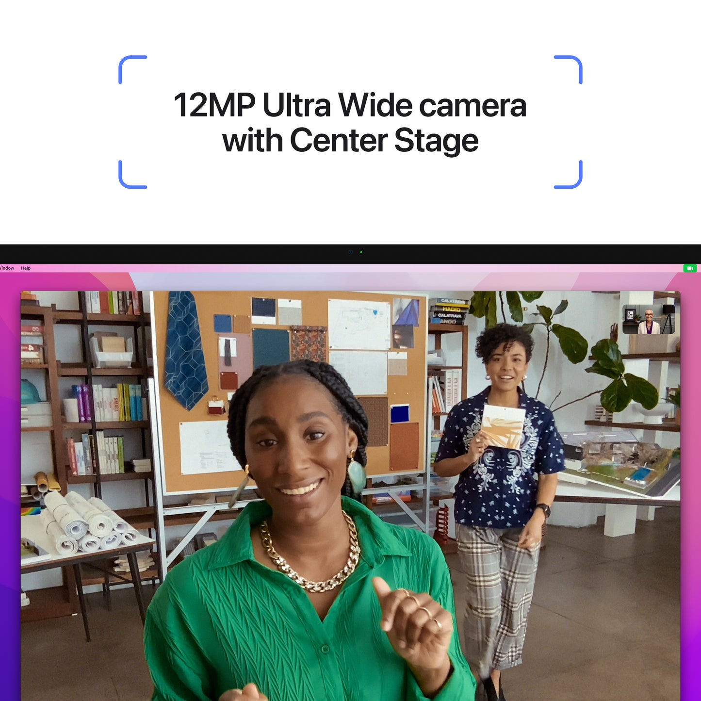 Studio Display - Vidro de nanotextura - Suporte para ajuste de altura e inclinação