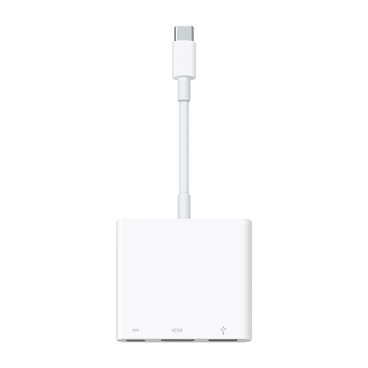 Adaptador USB-C para multiportas AV digitais