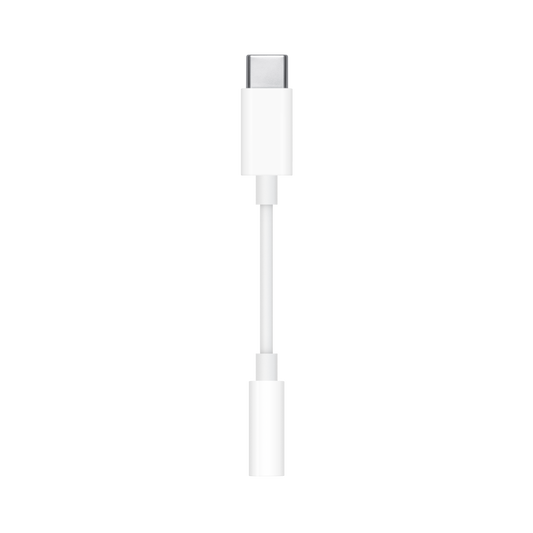 Adaptador USB-C para entrada de auscultadores de 3,5 mm