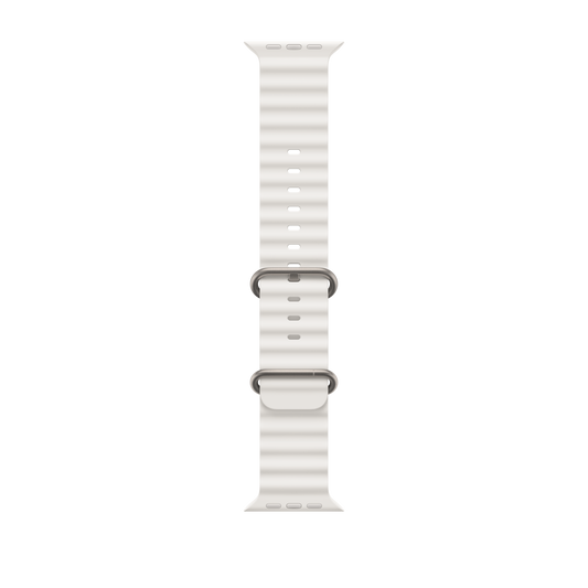 Bracelete Ocean branca de 49 mm