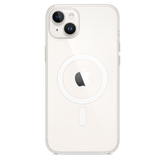 Capa transparente com MagSafe para iPhone 14 Plus