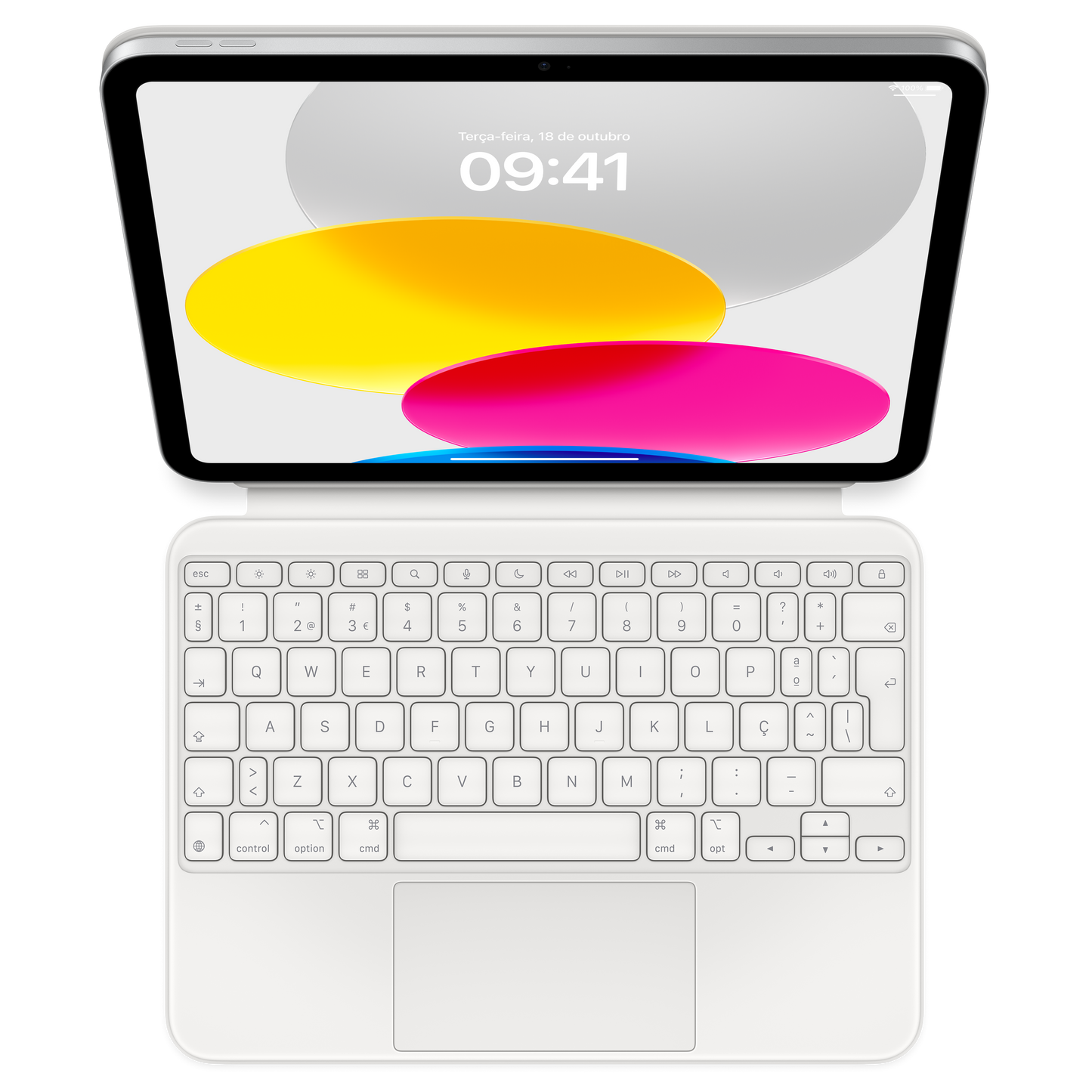 Magic Keyboard Folio para iPad (10.ª geração) - Português