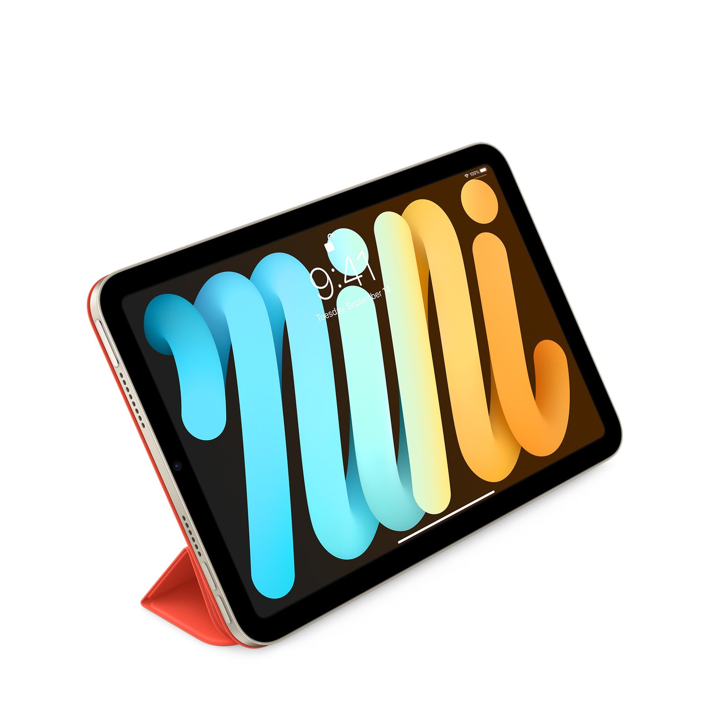Smart Folio para iPad mini (6.ª geração) - Laranja elétrico