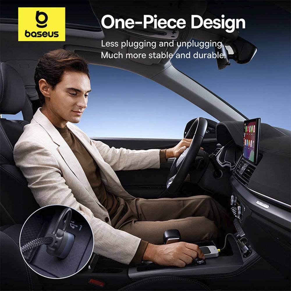 Adaptador Baseus Auto Safejourney Carplay Black