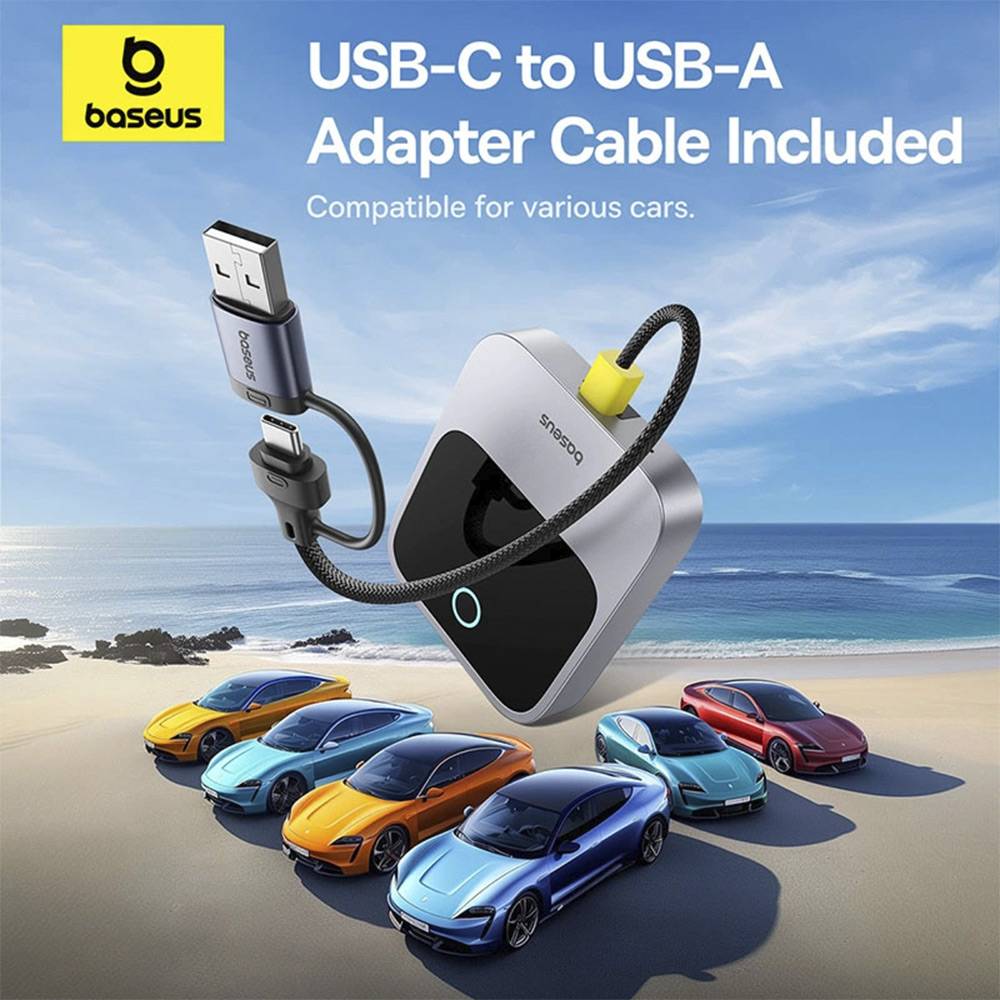 Adaptador Baseus Auto Safejourney Carplay Black