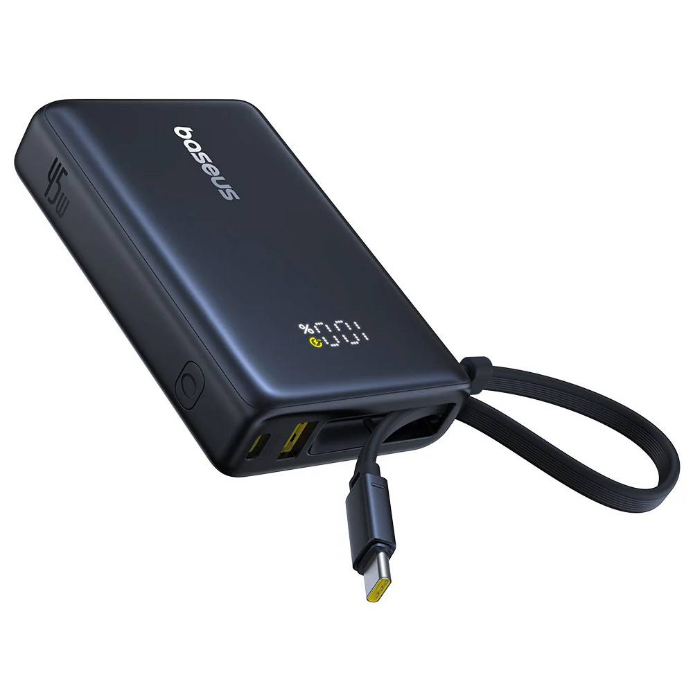 Powerbank Baseus Picogo Display 10000mAh 45W Preta