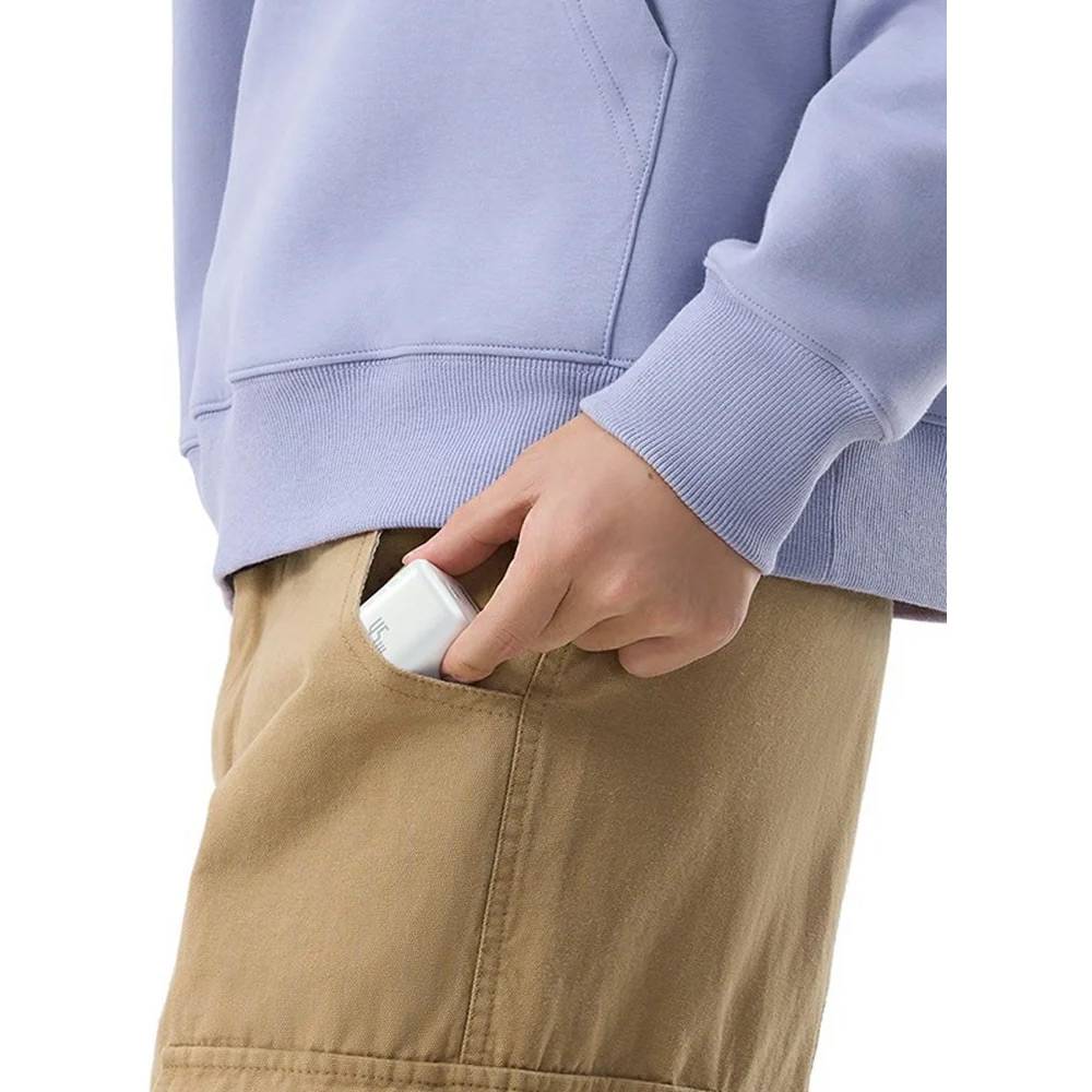 Carregador Baseus PicoGo GaN Fast Charger Ultra-Mini 45W USB-C Branco