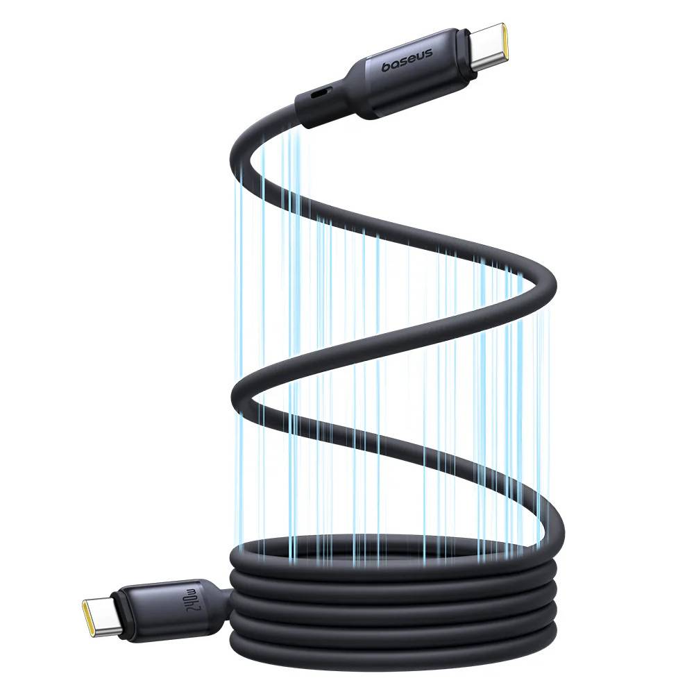 Cabo USB-C Baseus Picogo Magnetic PD 240W 1m Preto